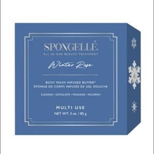 SPONGELLE ❄️WINTER ROSE 🌹 Body wash infused buffer
